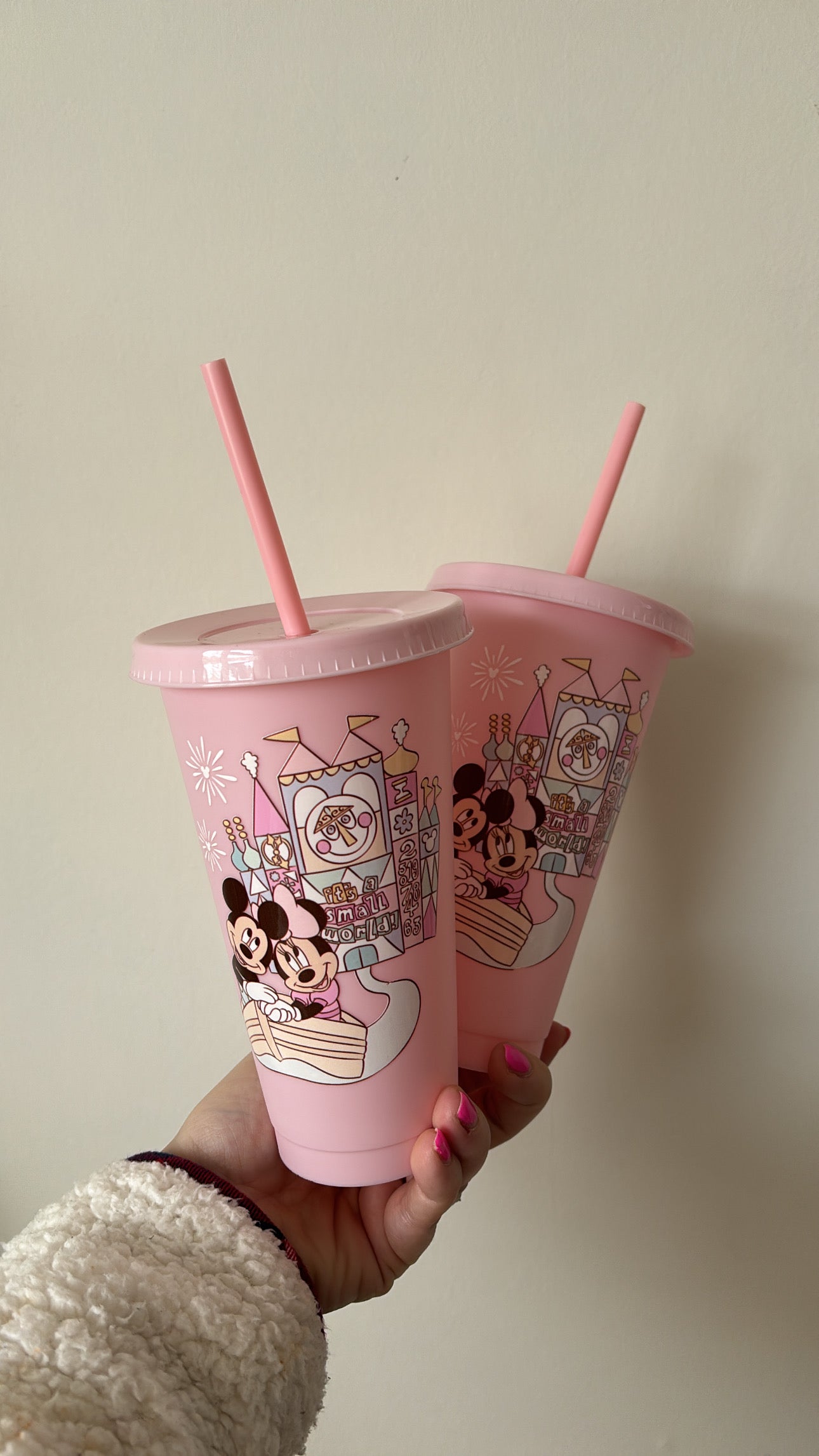 Fantasyland Pink 24oz cold cup