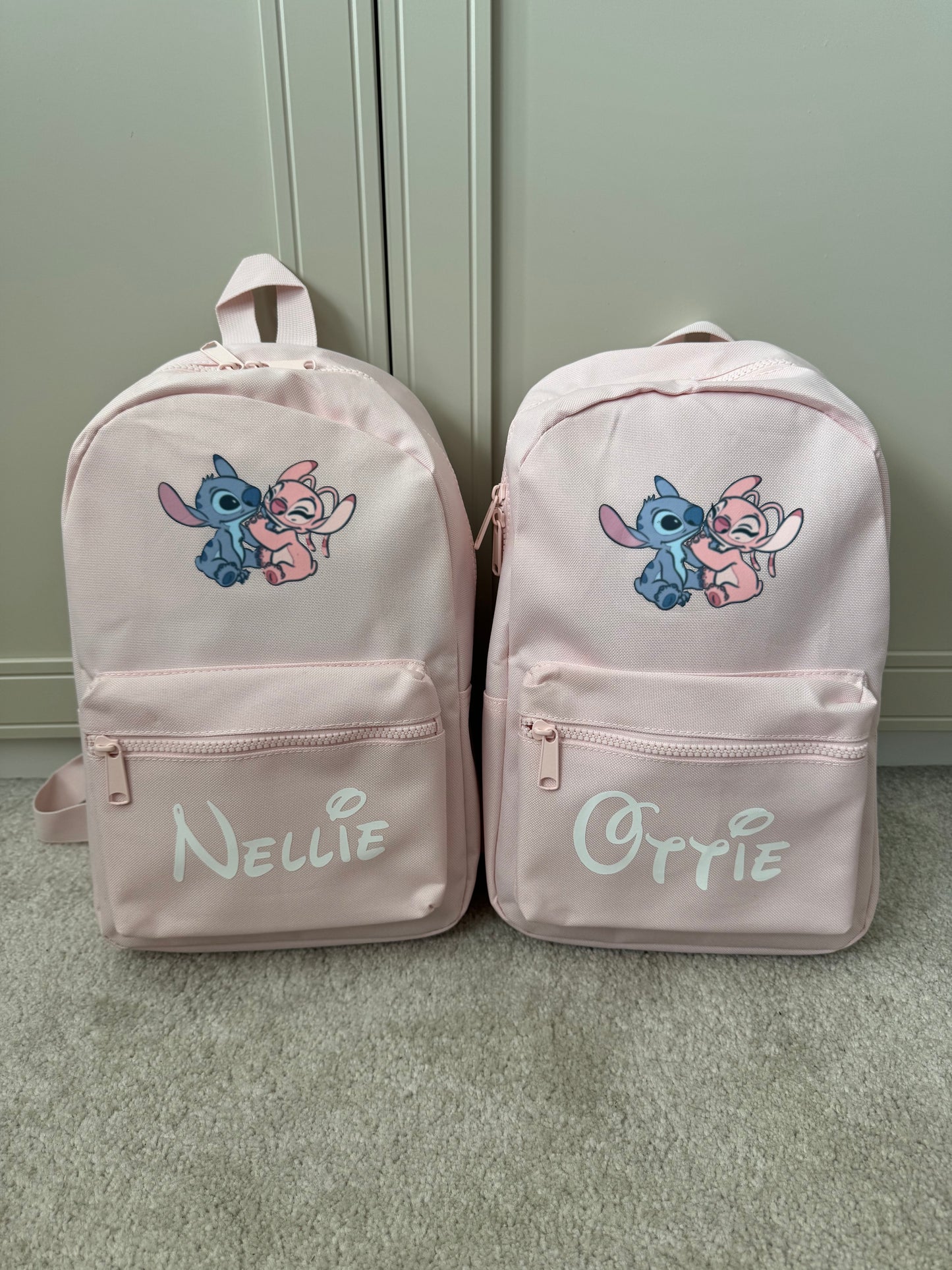 Stitch personalised rucksack