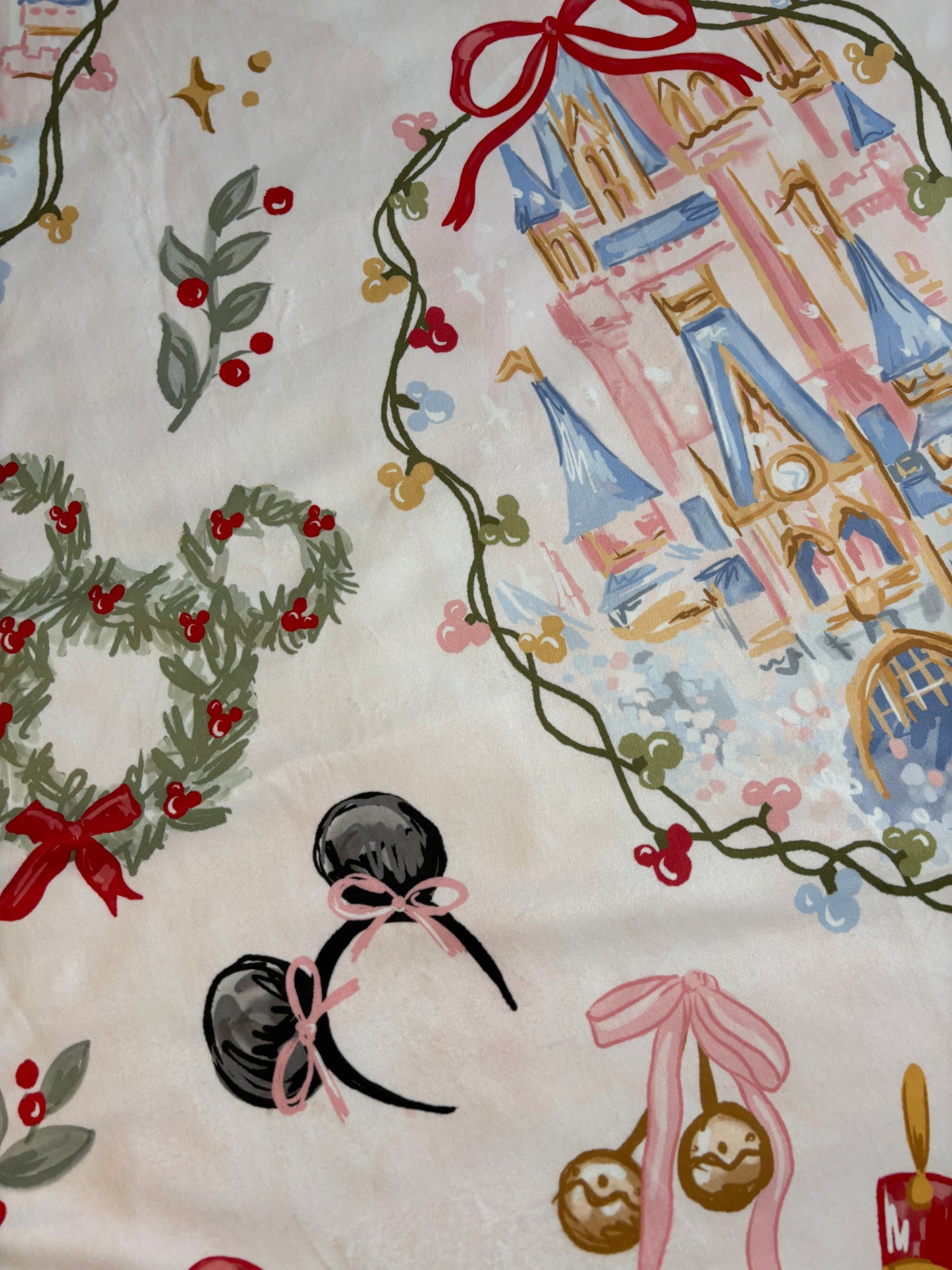 Christmas Magical Castle Blanket