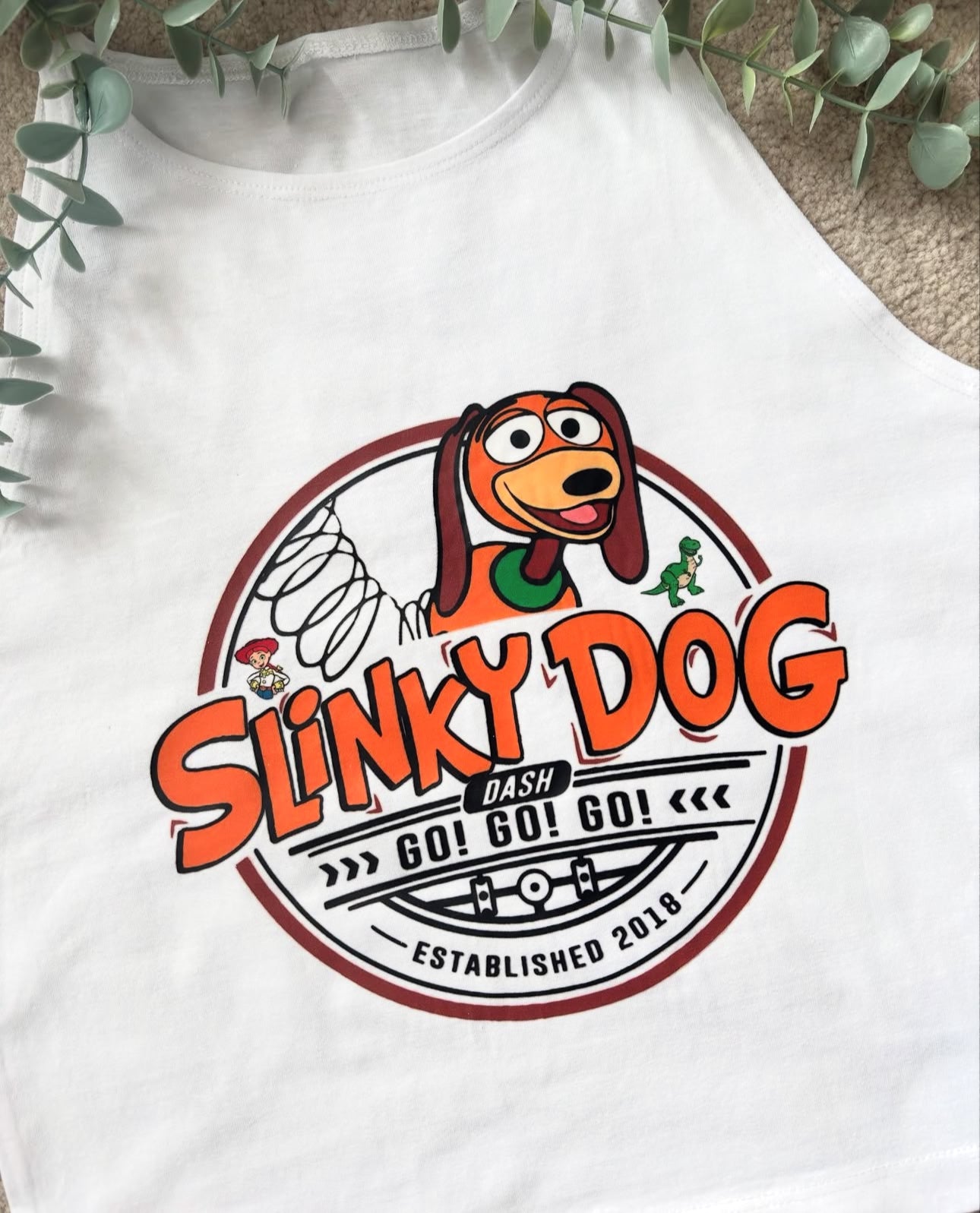Slinky dog dash Tank Top