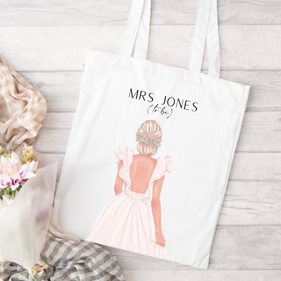 Mrs Tote bag - personalised