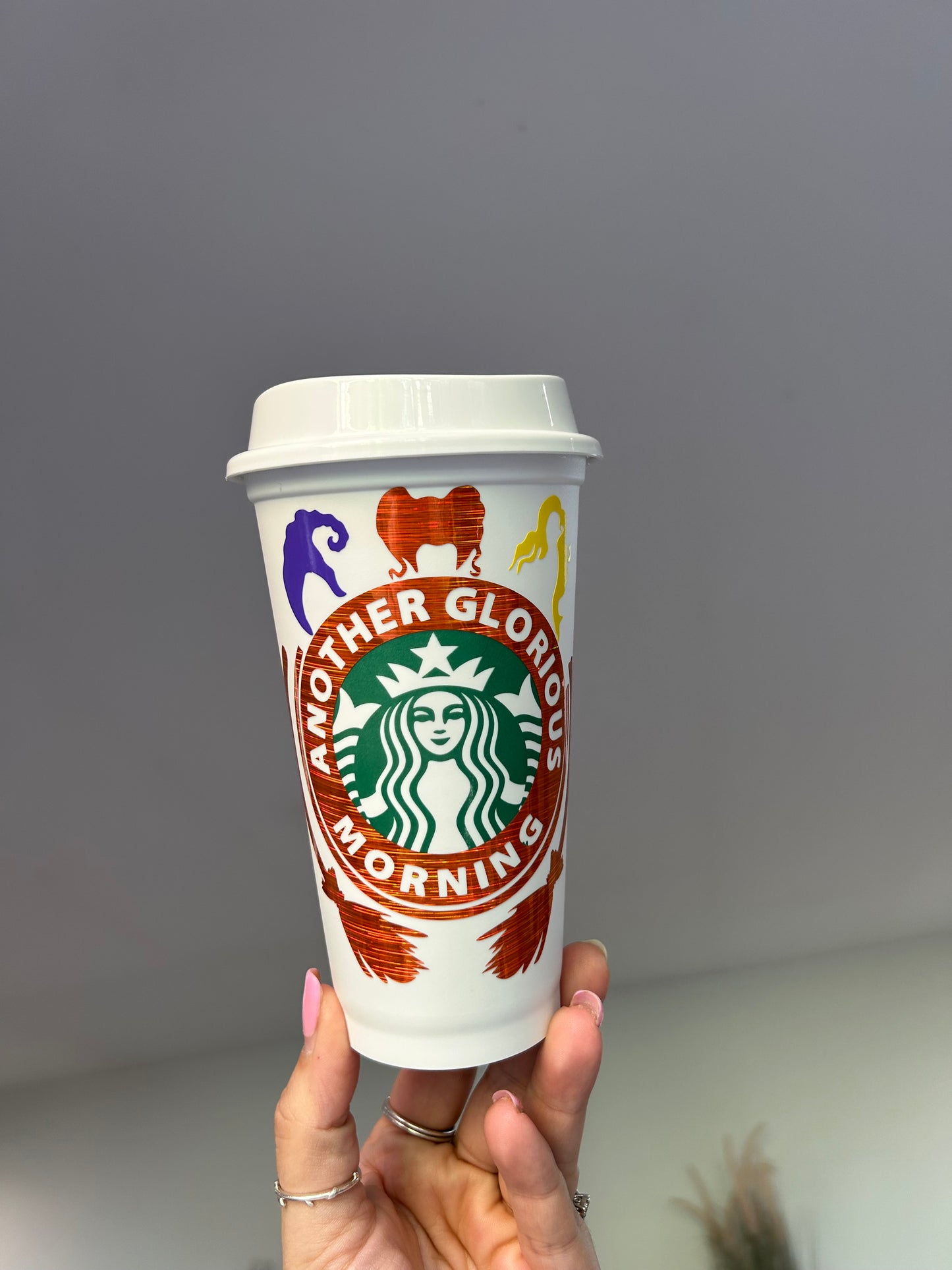 Halloween Hocus Pocus x Starbucks coffee cup