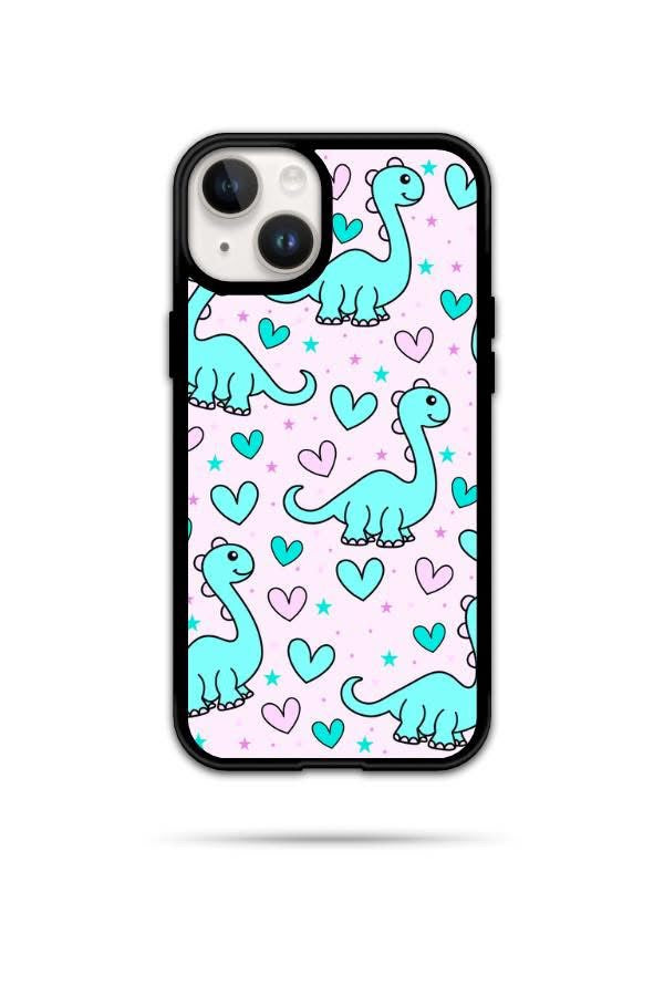 Blue Dinosaur phone case