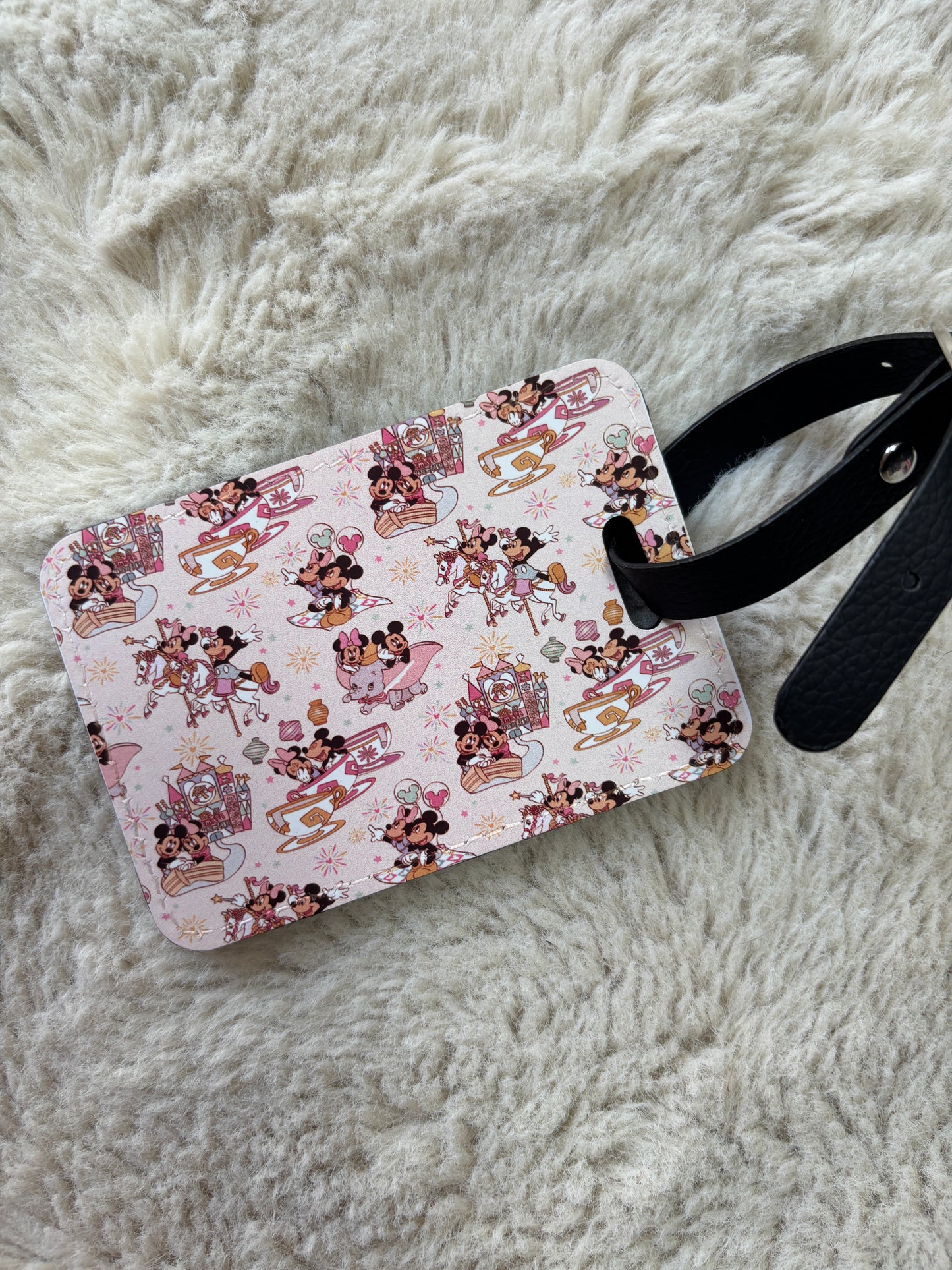 Fantasyland luggage tag
