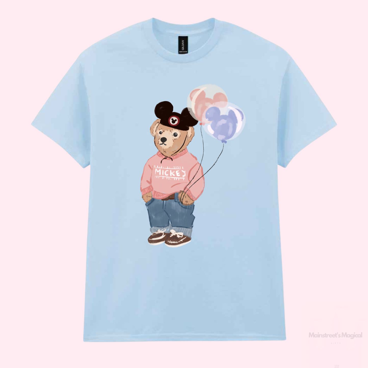 Pastel Balloon Bear