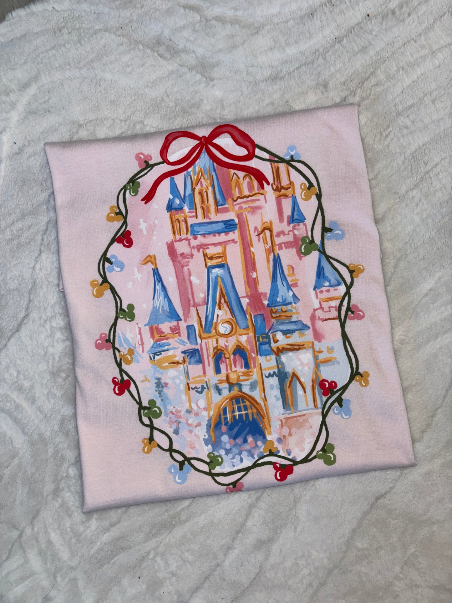 Magical Christmas castle