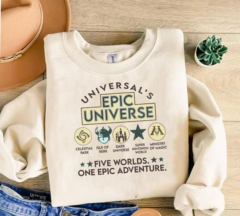 Epic Universe - Five Worlds