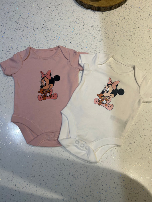 Minnie Mouse baby vest