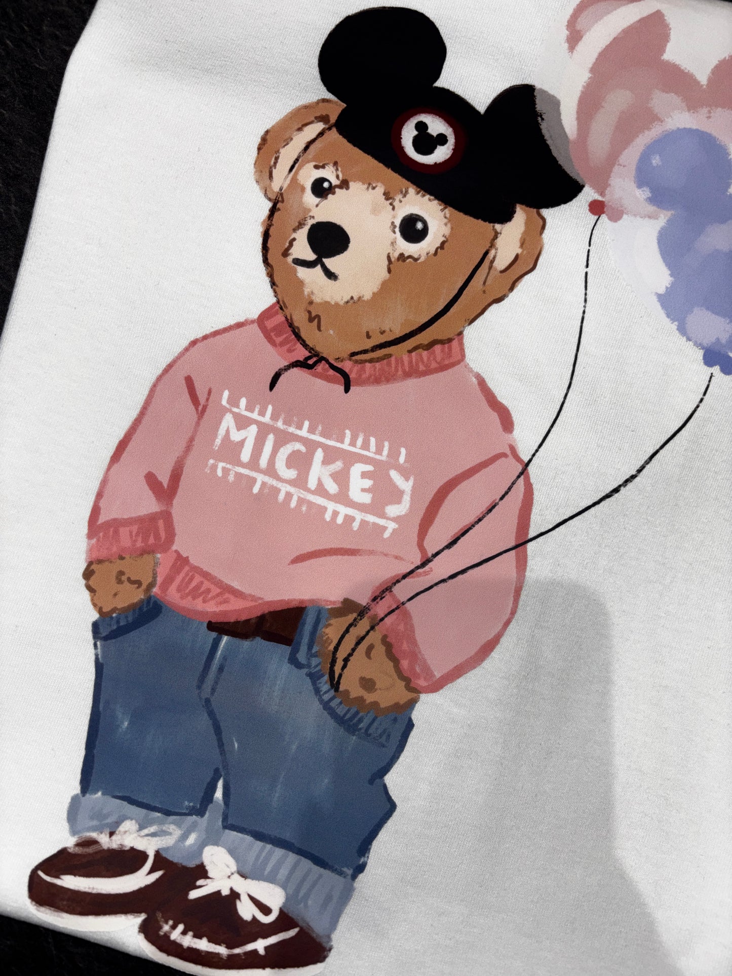 Pastel Balloon Bear