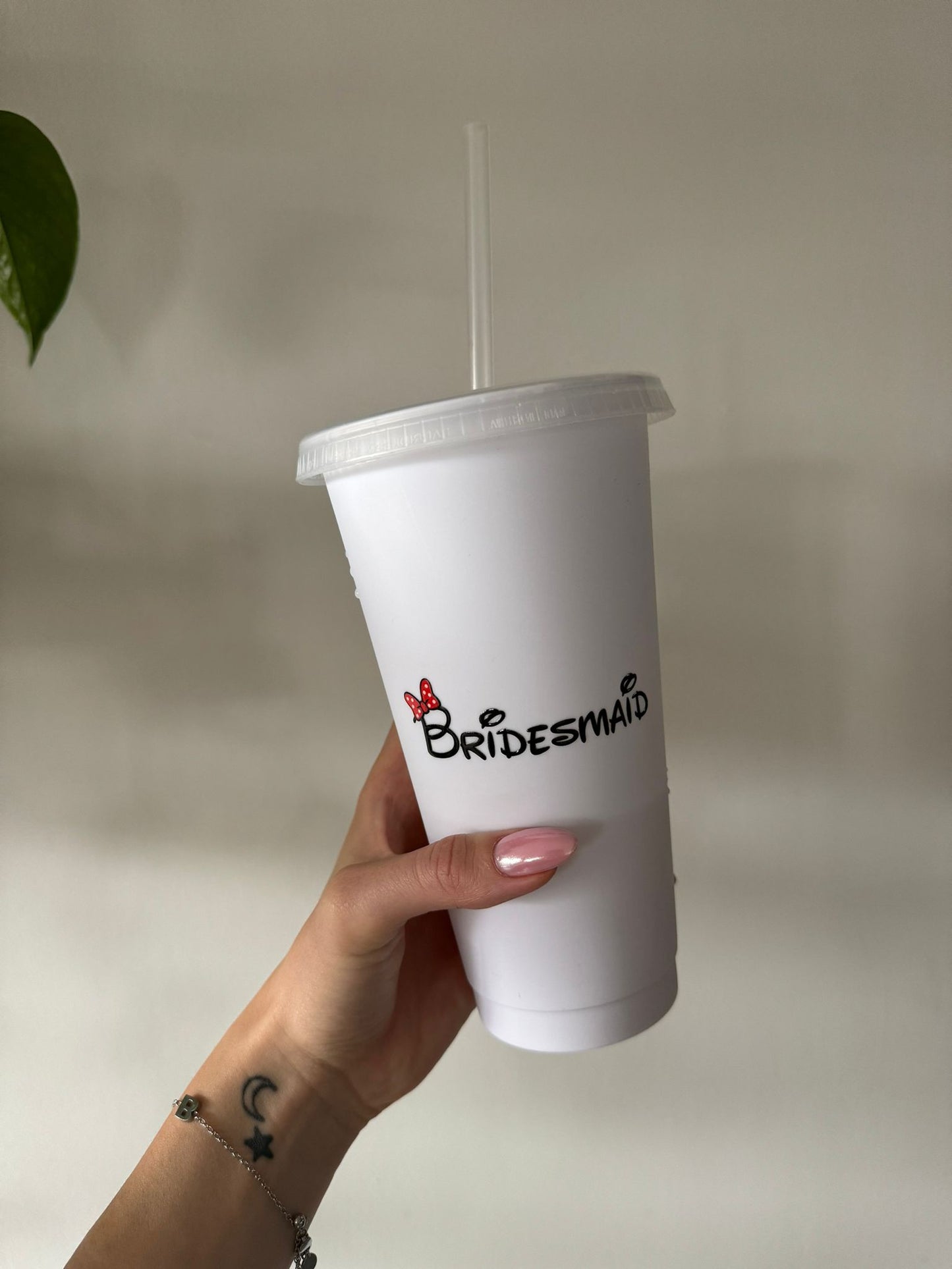 Disney bridesmaid cold cup 24oz
