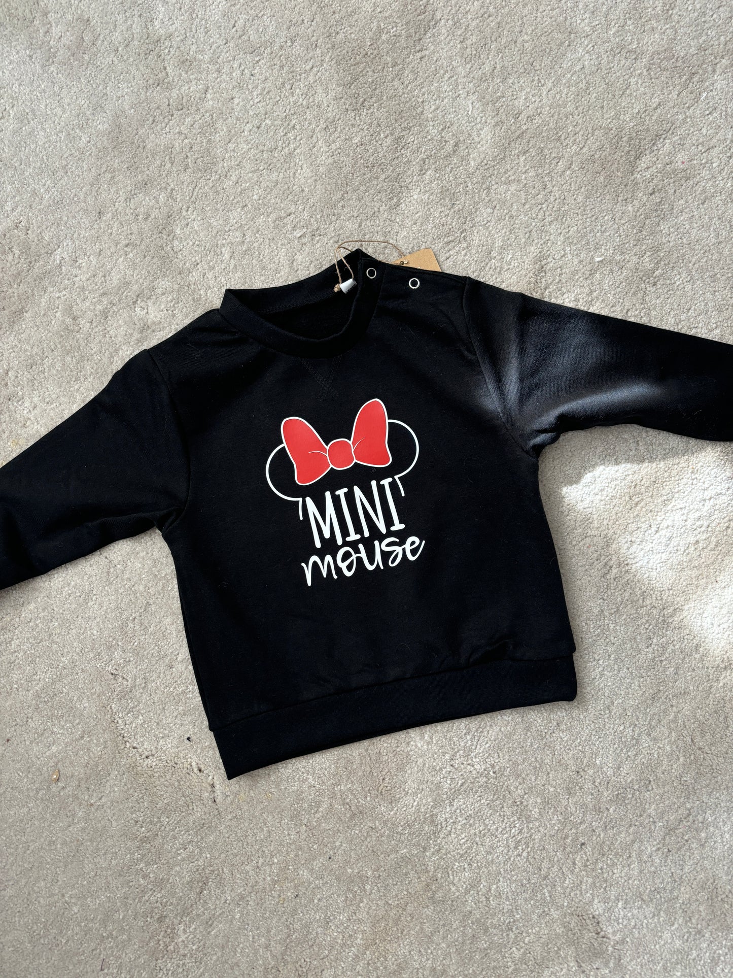 ‘Mini Mouse’ jumper - Matching Mama available to order