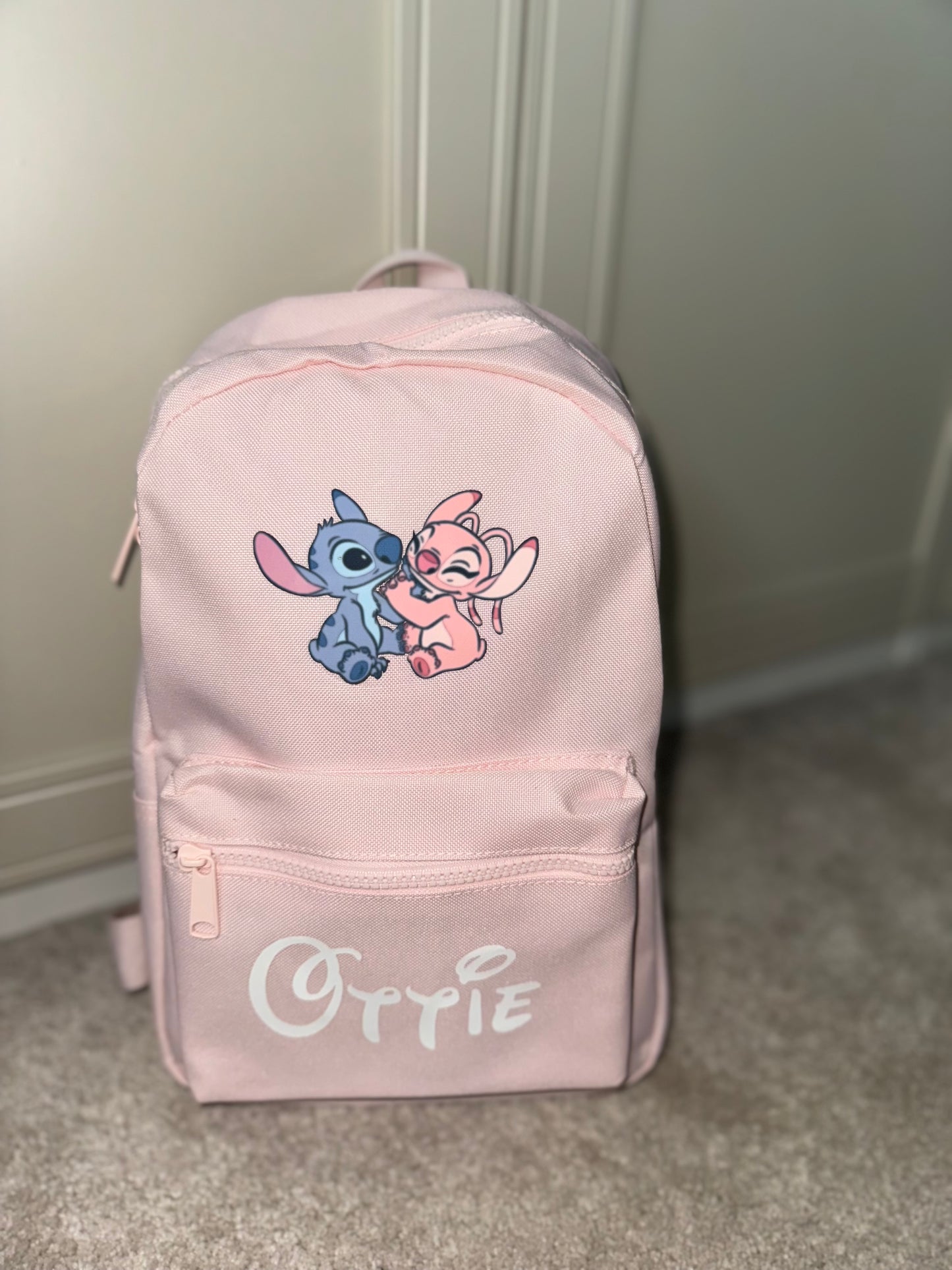 Stitch personalised rucksack