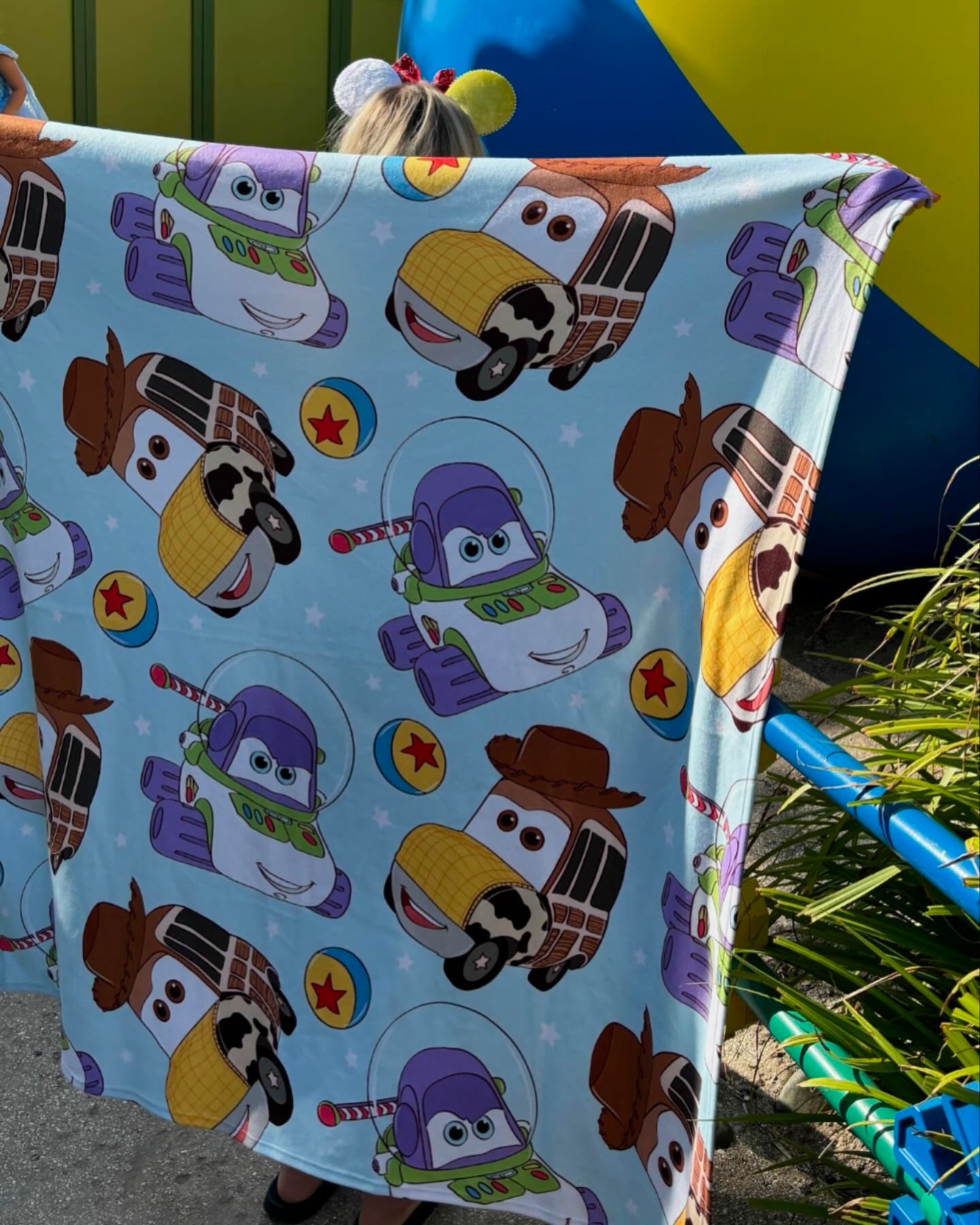 Toy Story fleece blanket