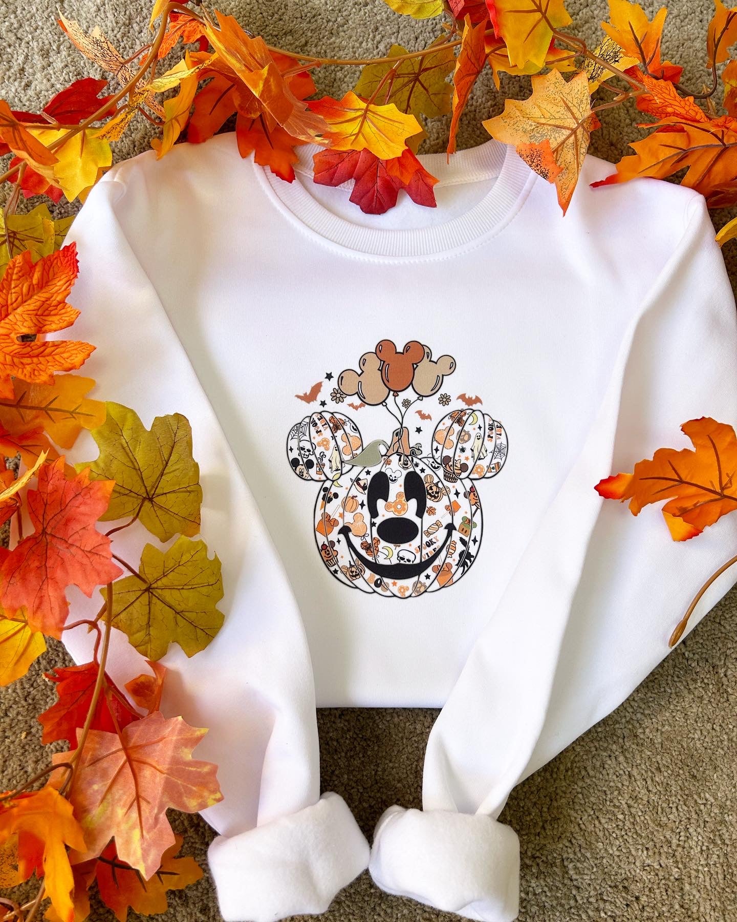 Mickey Pumpkin Balloons