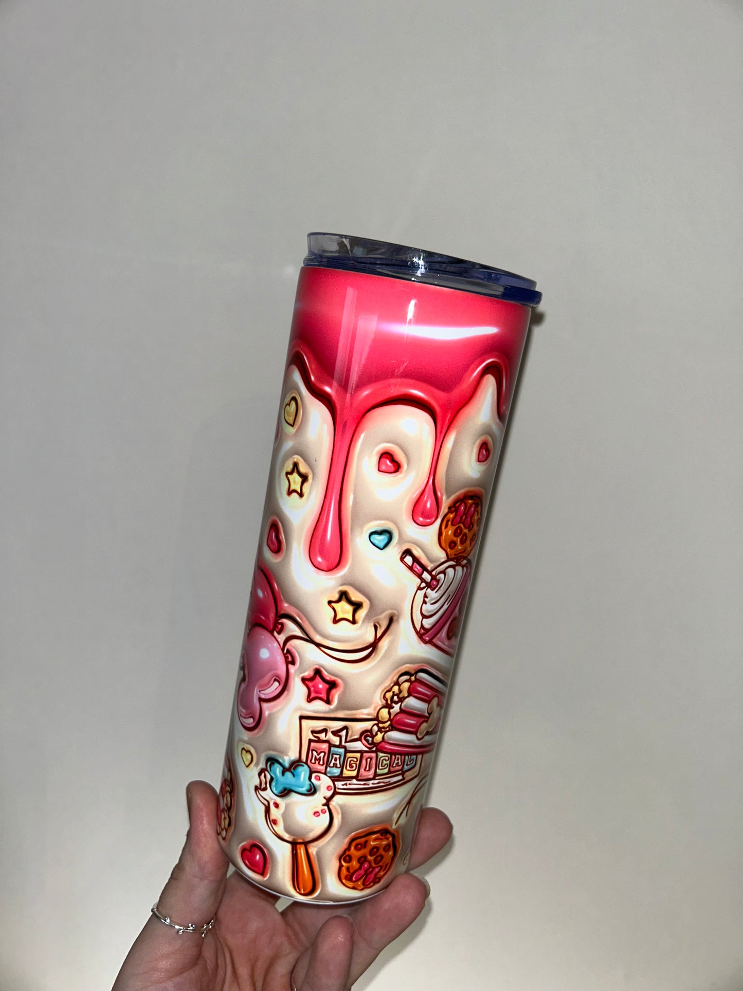 Disney parks 3D effect 20oz tumbler