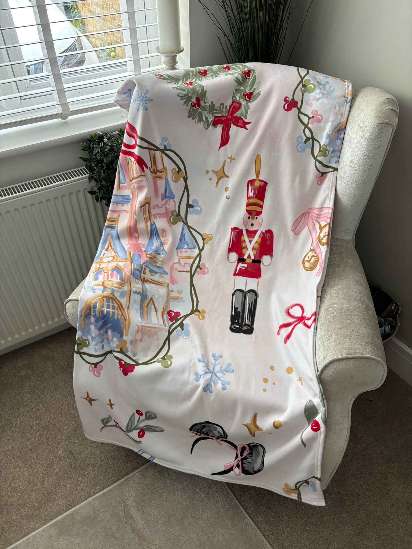 Christmas Magical Castle Blanket