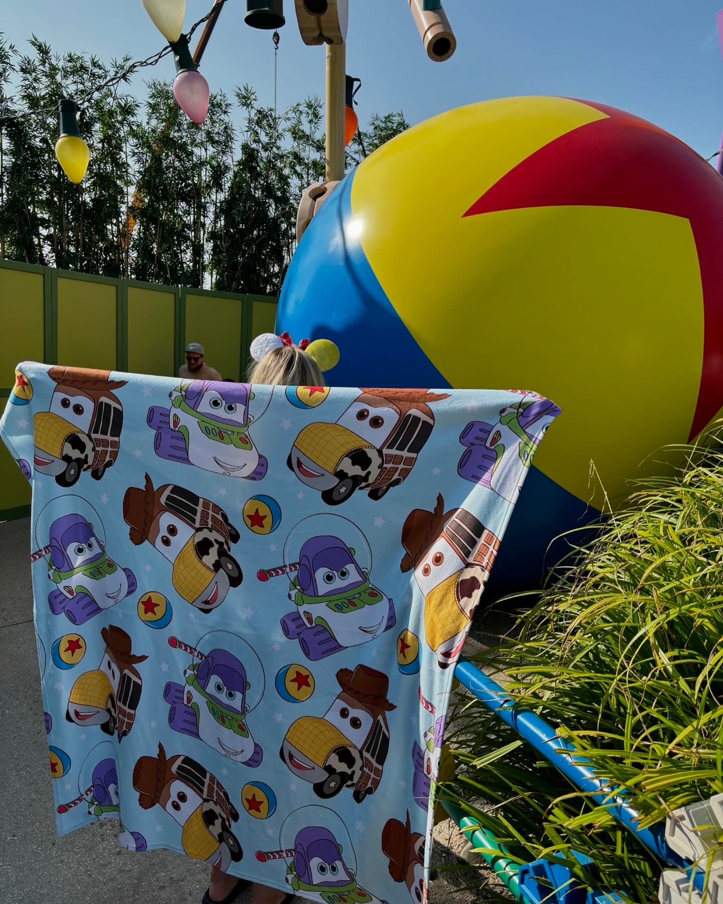 Toy Story fleece blanket