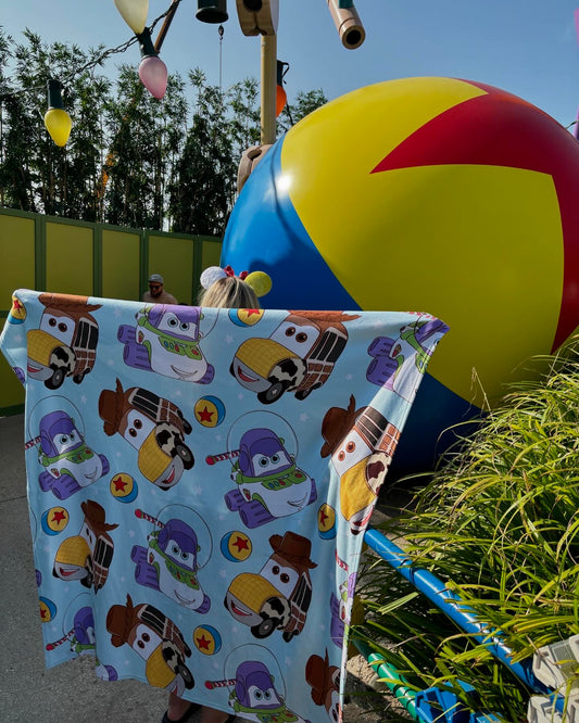 Toy Story fleece blanket