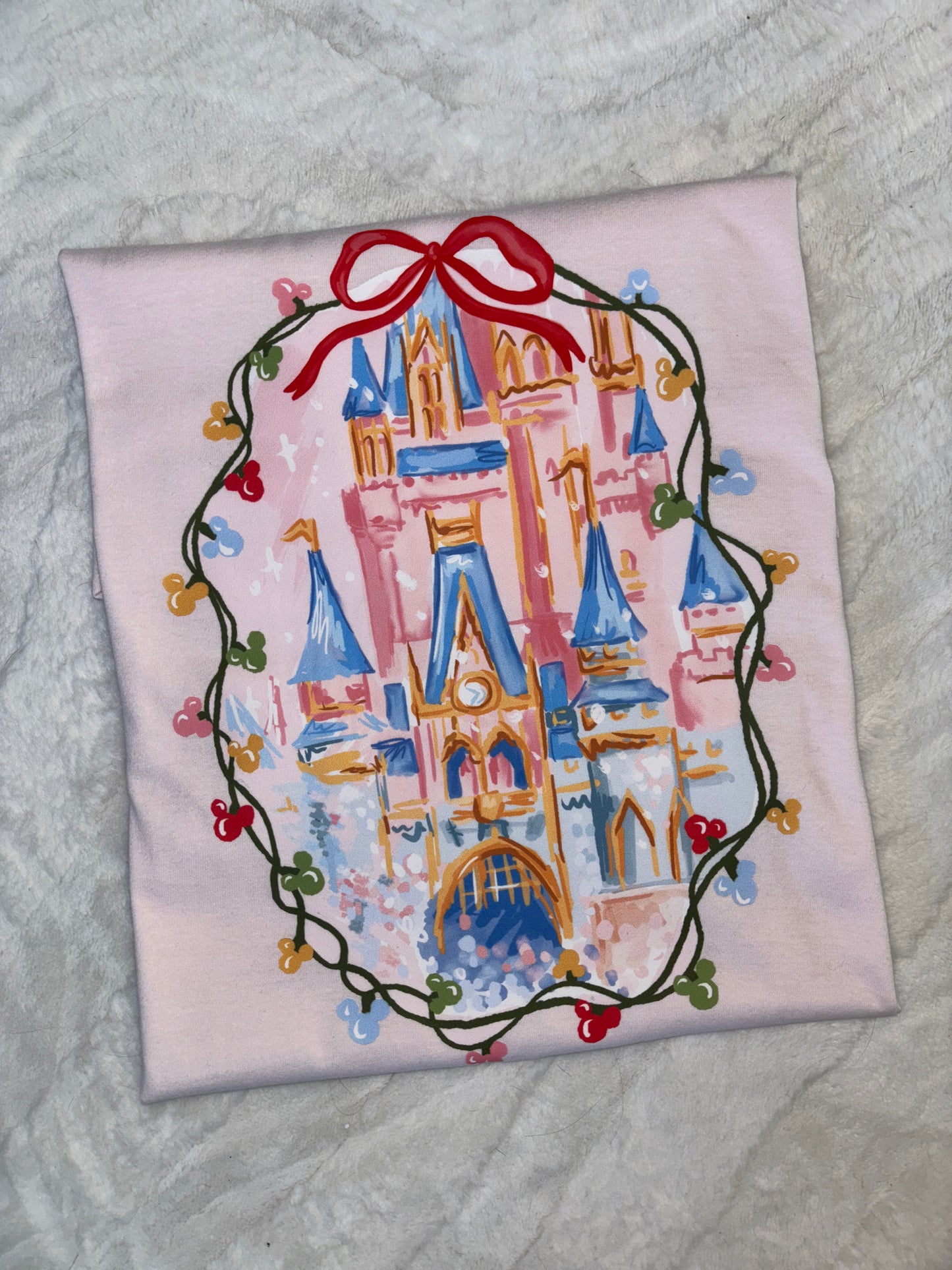 Magical Christmas castle