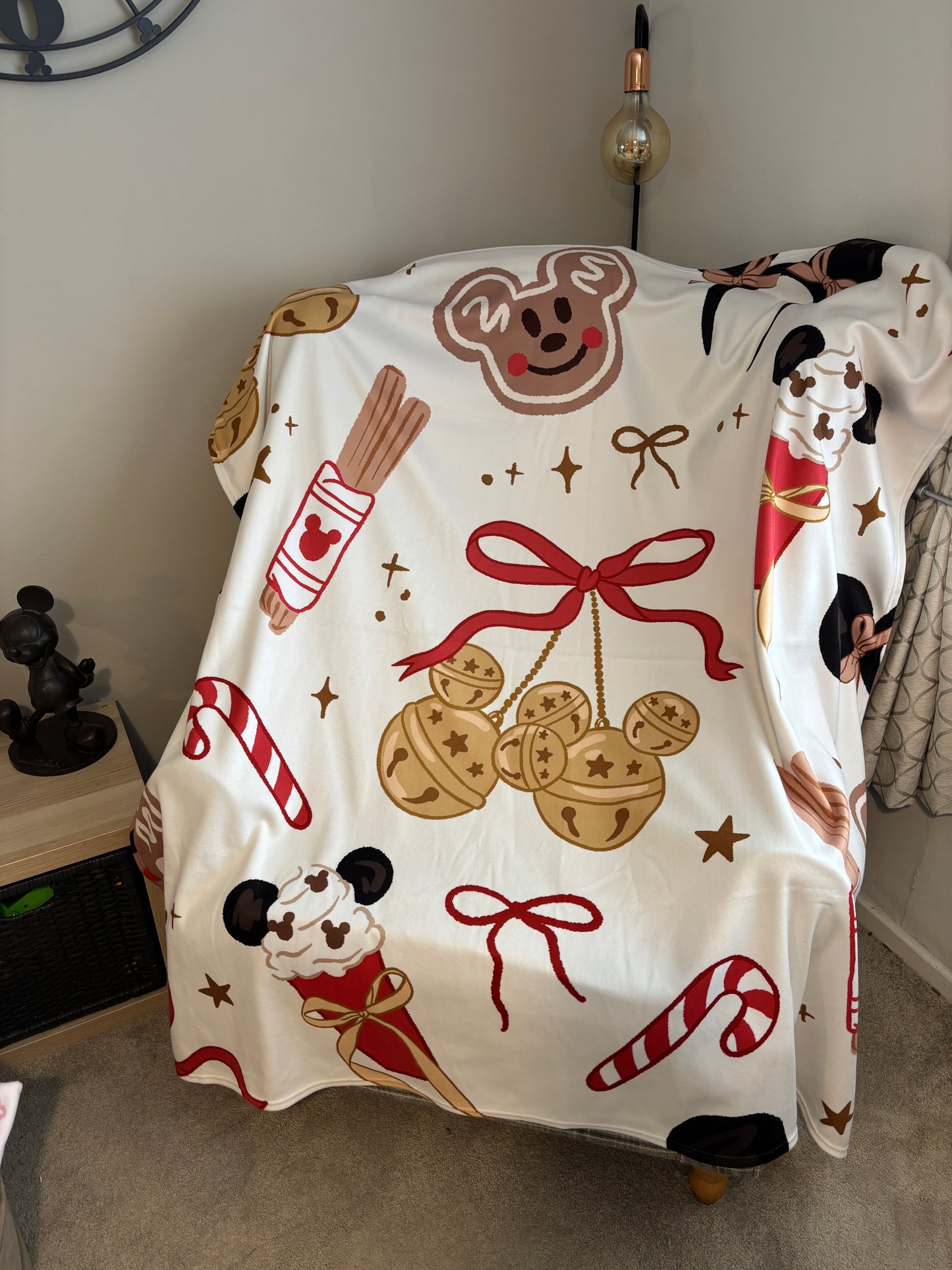 Christmas Disney blanket 2025