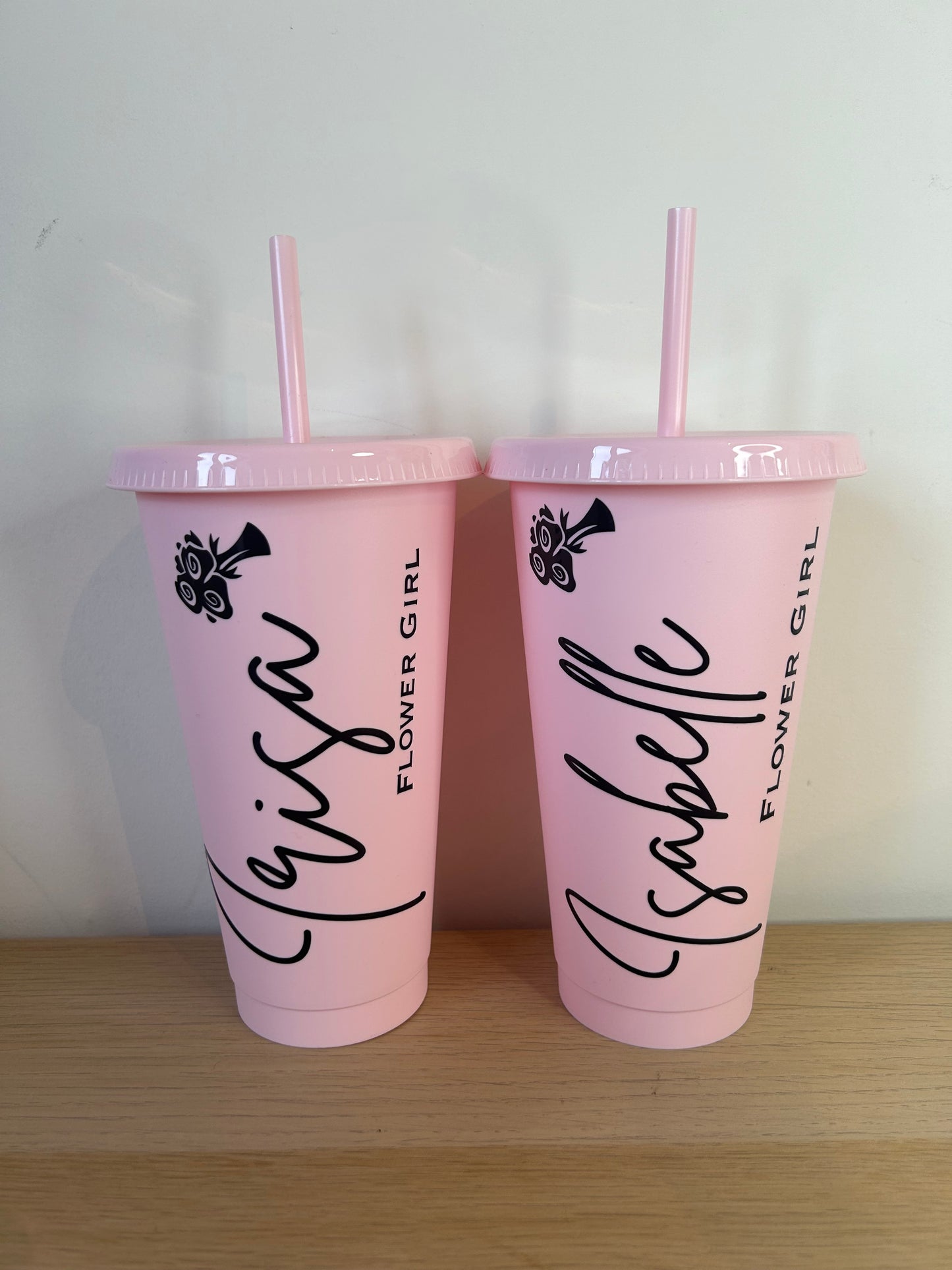 Flower girl cold cup - 24oz