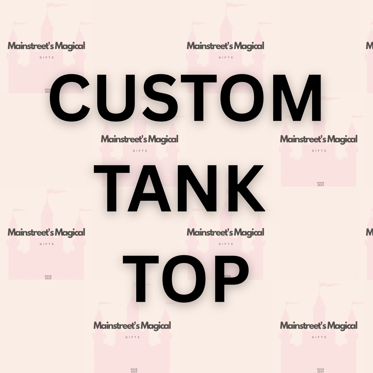 CUSTOM TANK TOP