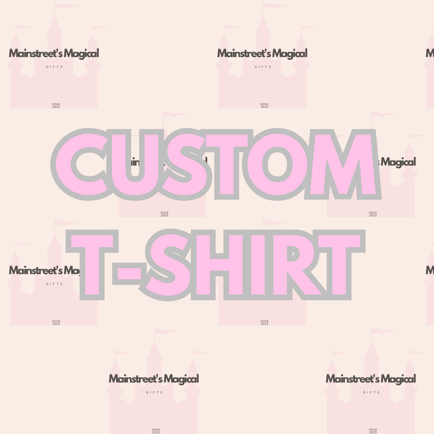 CUSTOM T-SHIRT ORDER