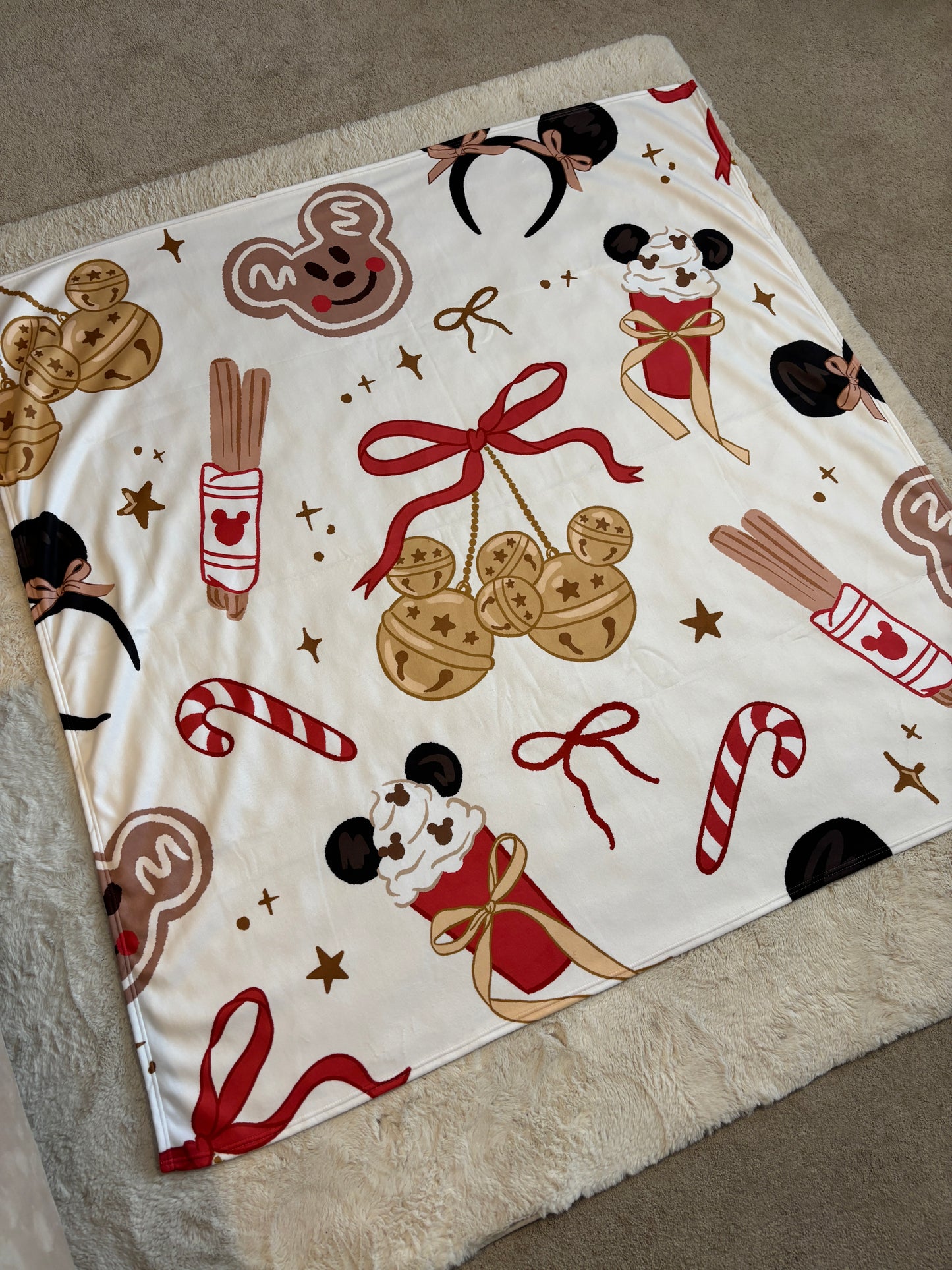 Christmas Disney blanket 2025