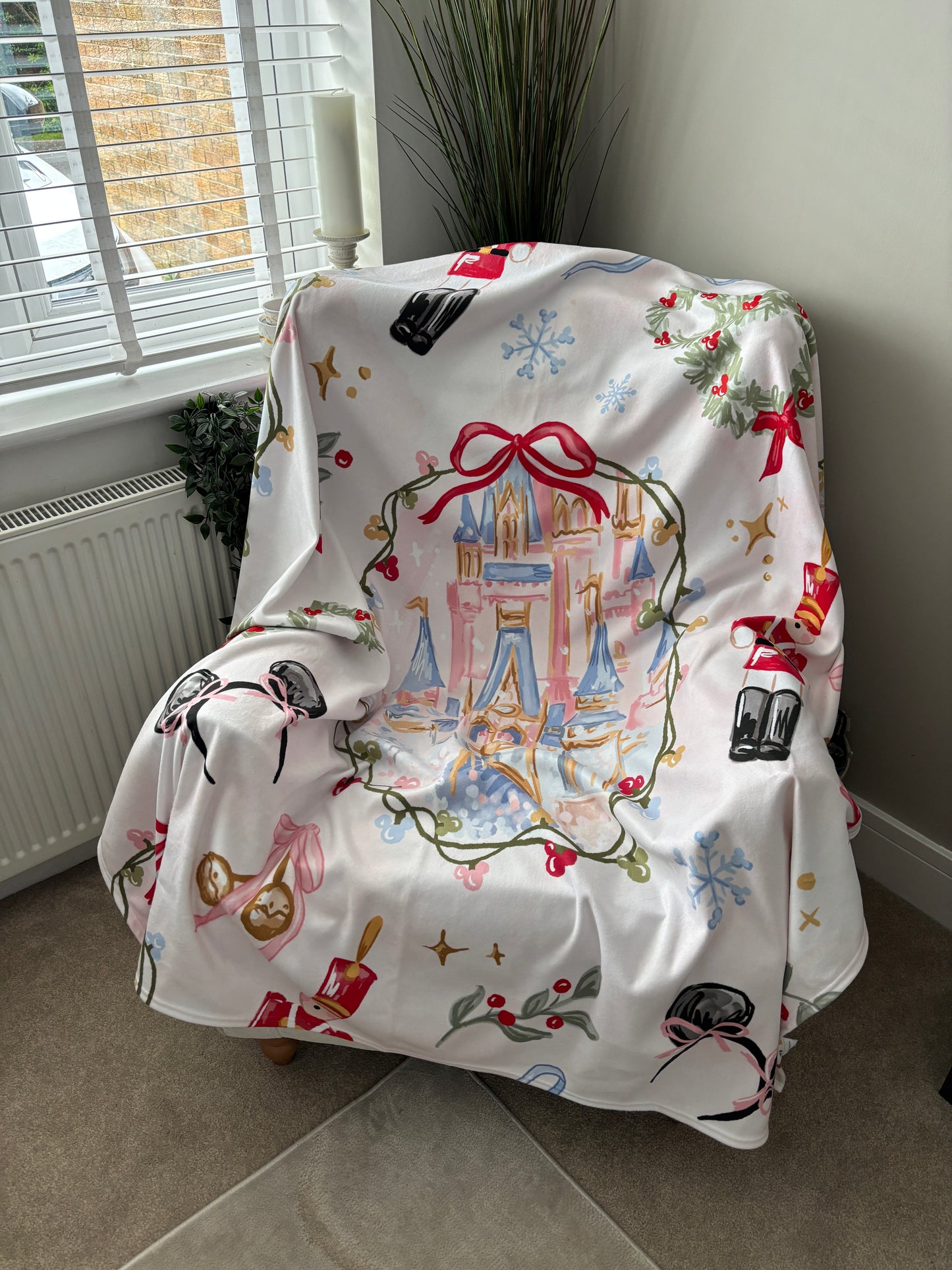 Christmas Magical Castle Blanket