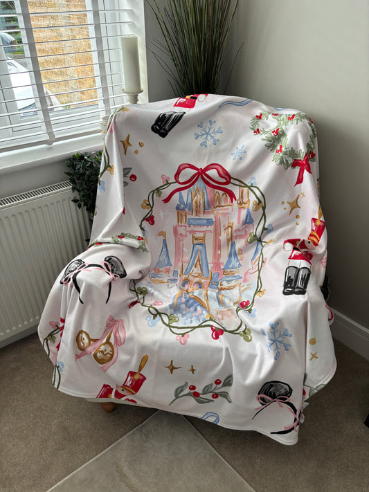 Christmas Magical Castle Blanket