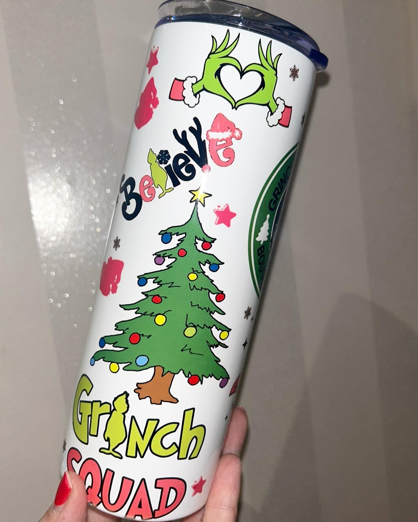 Grinch 20oz tumbler