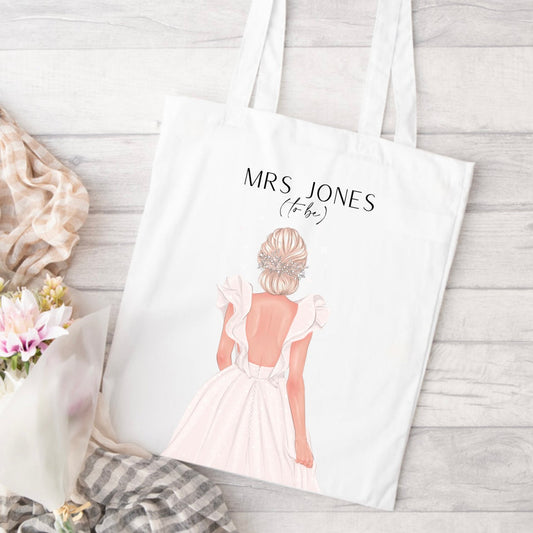 Mrs Tote bag - personalised