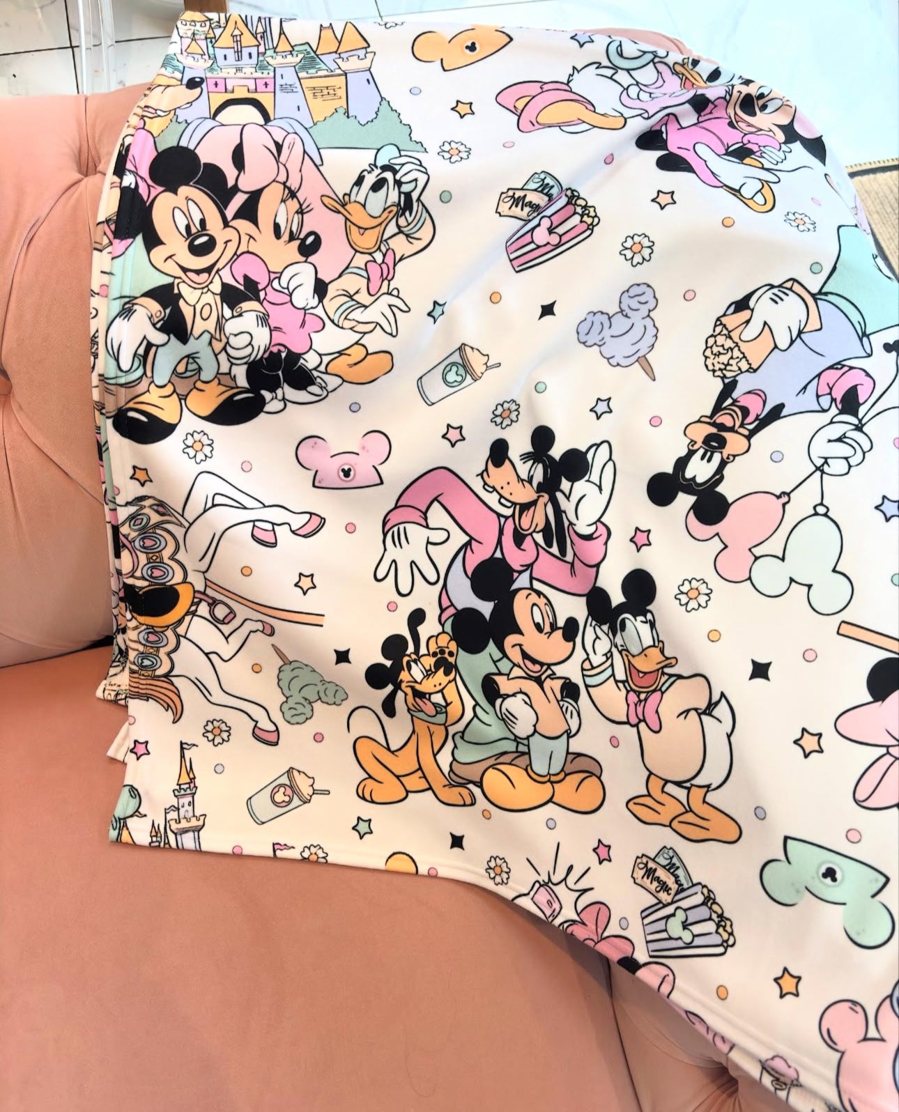 Pastel Park Pals Blanket