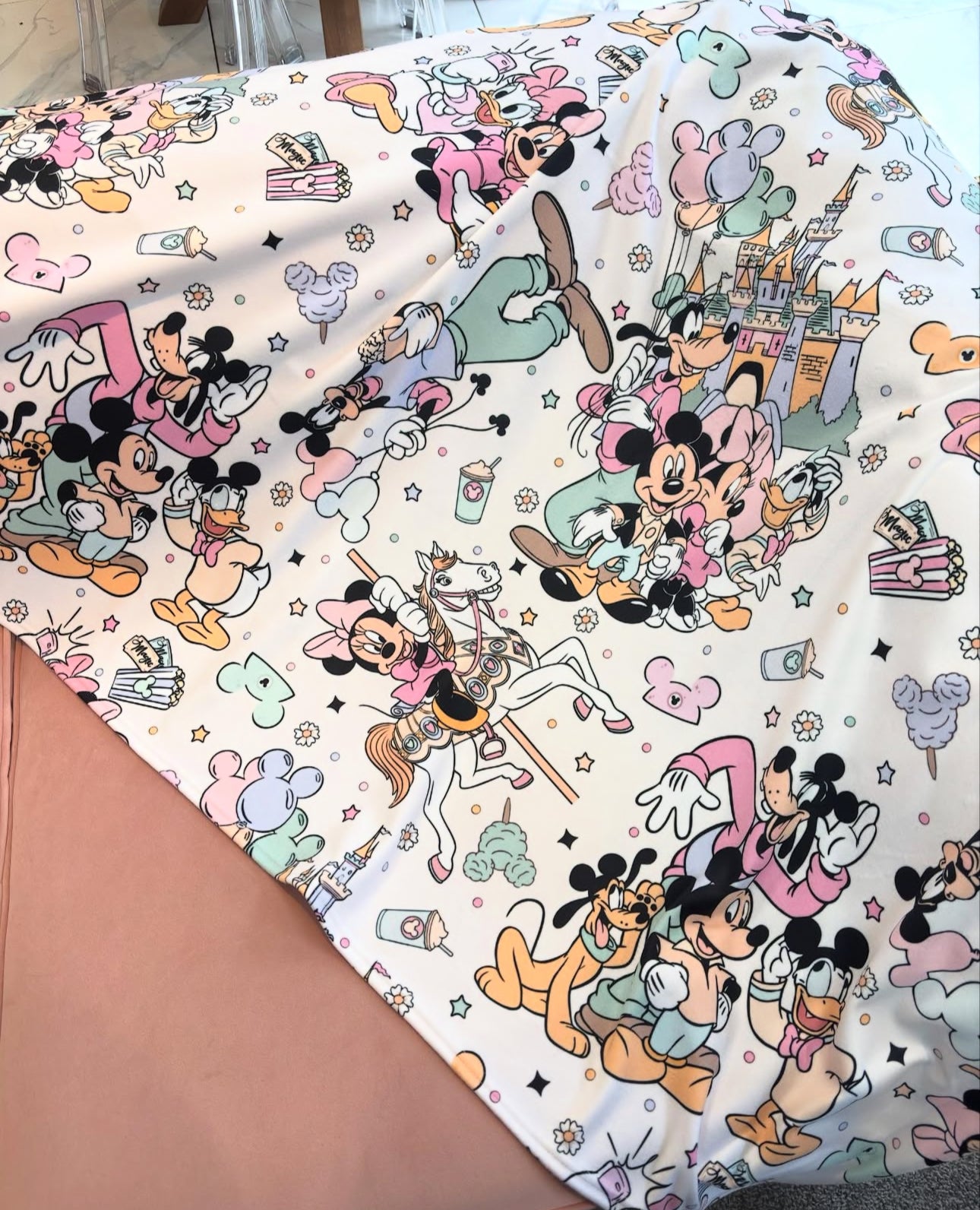 Pastel Park Pals Blanket