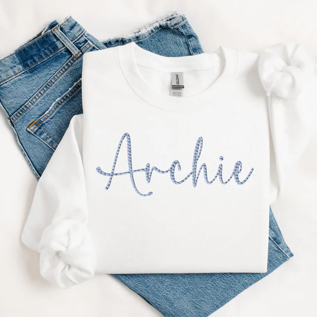 Personalised Name - Blue