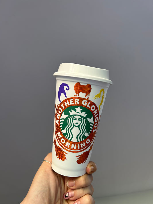 Halloween Hocus Pocus x Starbucks coffee cup