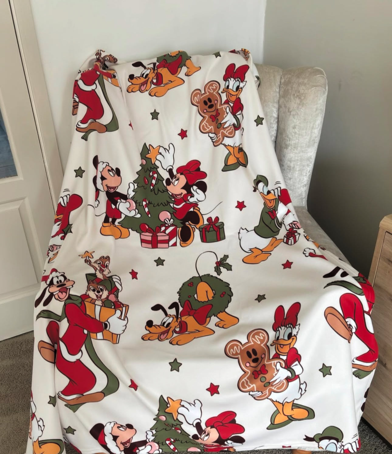 Christmas Disney classic blanket