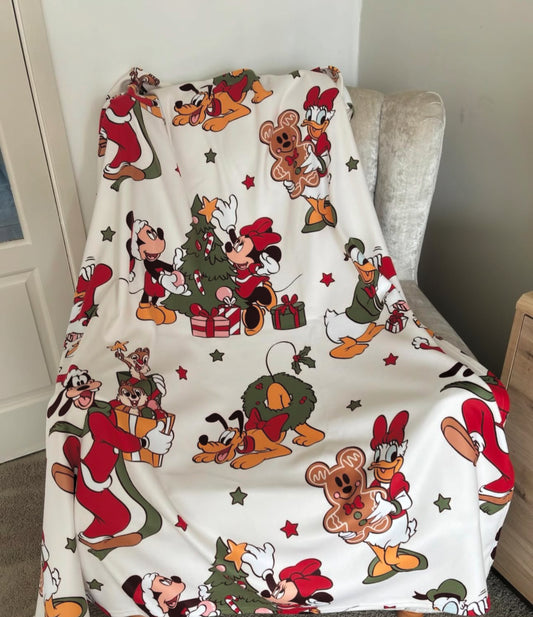 Christmas Disney classic blanket