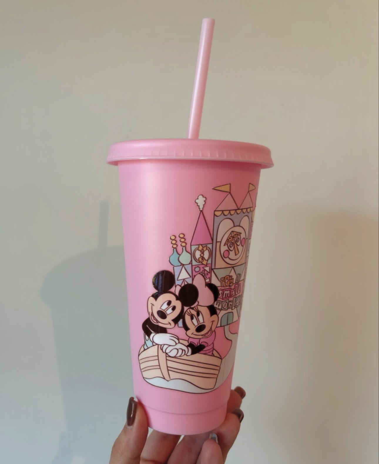 Fantasyland Pink 24oz cold cup