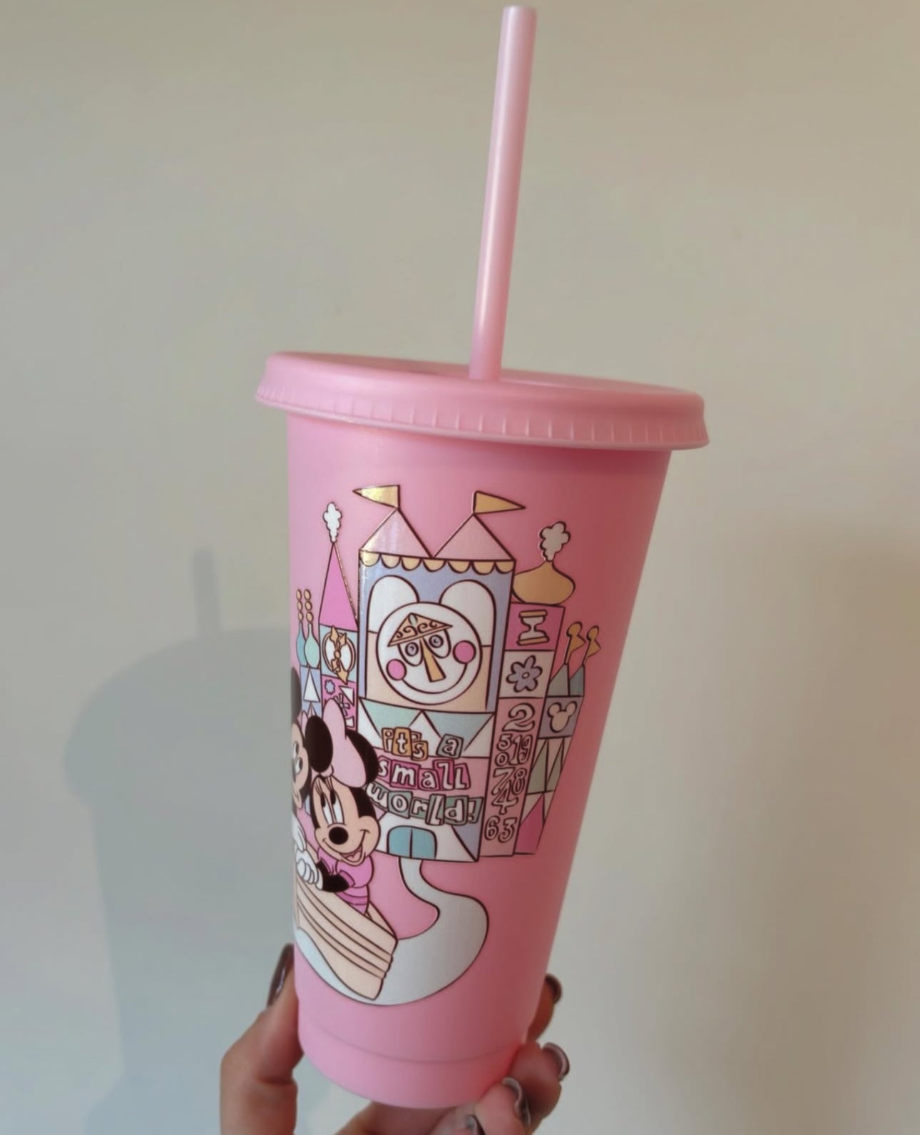 Fantasyland Pink 24oz cold cup