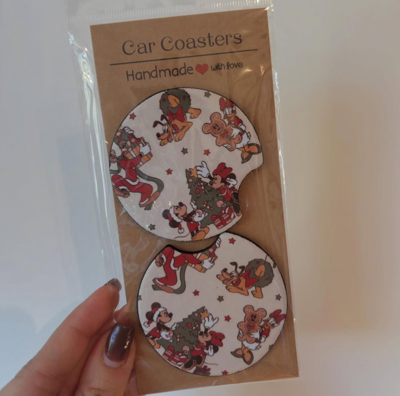 Disney Christmas coaster set
