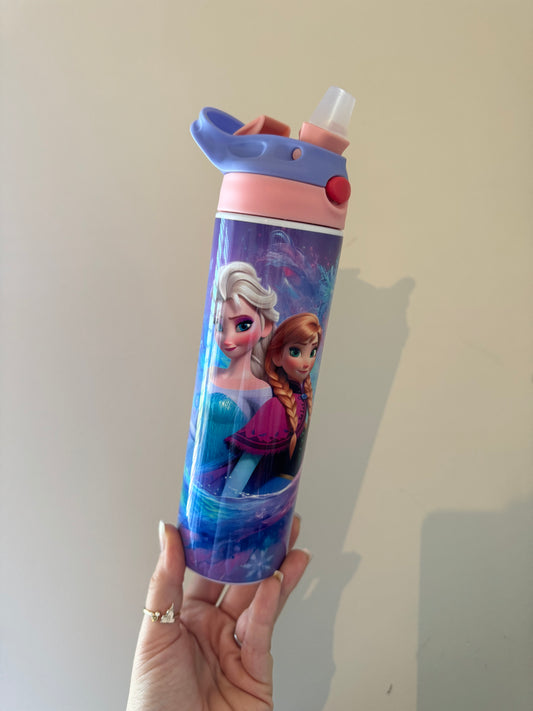 Personalised Frozen Children's water bottle