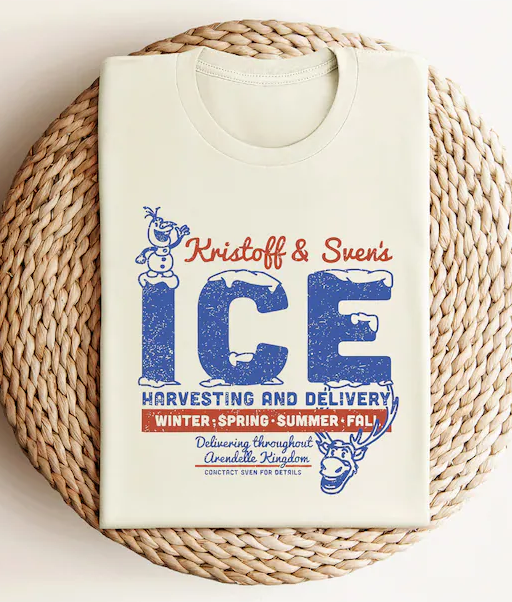 ICE Frozen  - Kristoff & Sven (single sided)