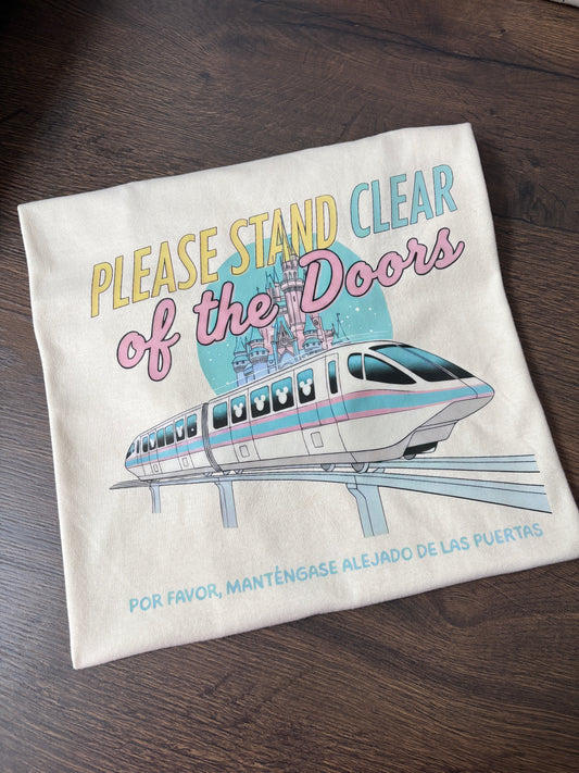 Please stand clear of the doors - Monorail