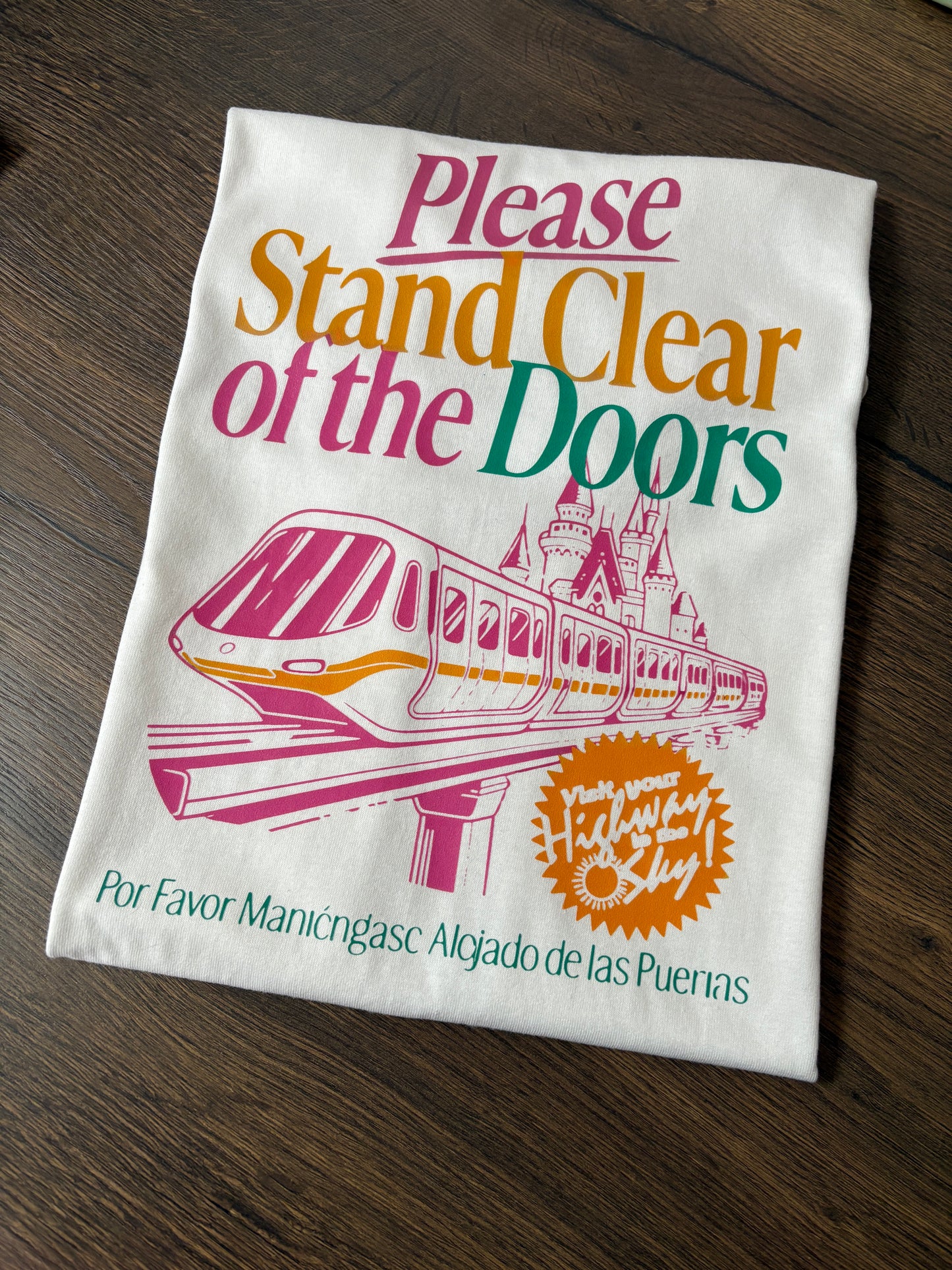 'Please stand clear of the doors' - Monorail