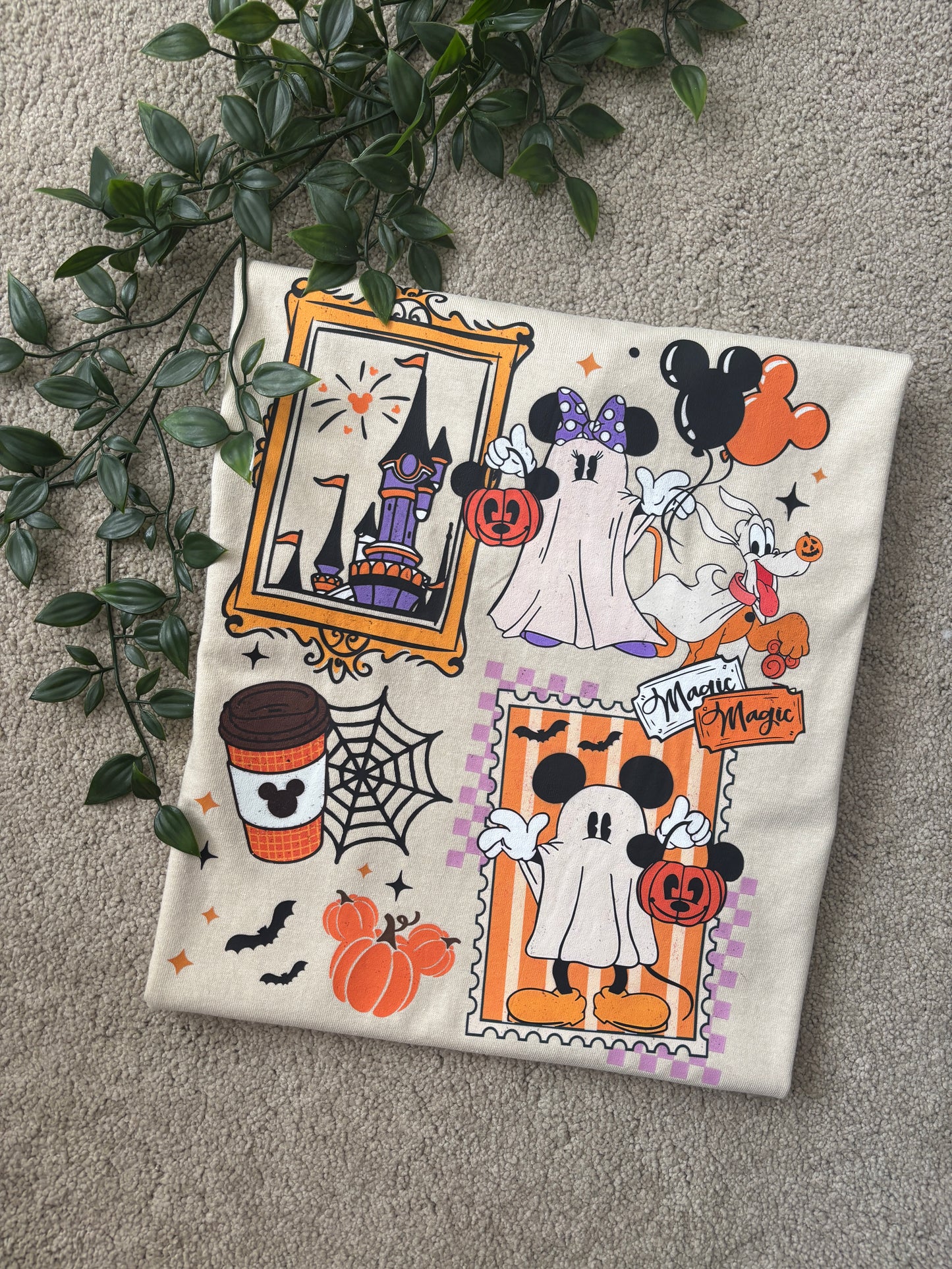 Halloween frame design