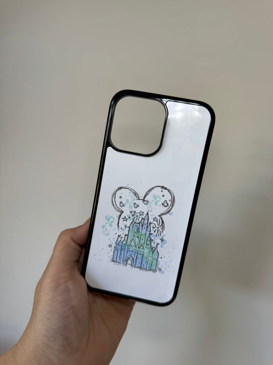 Blue Castle Phone case
