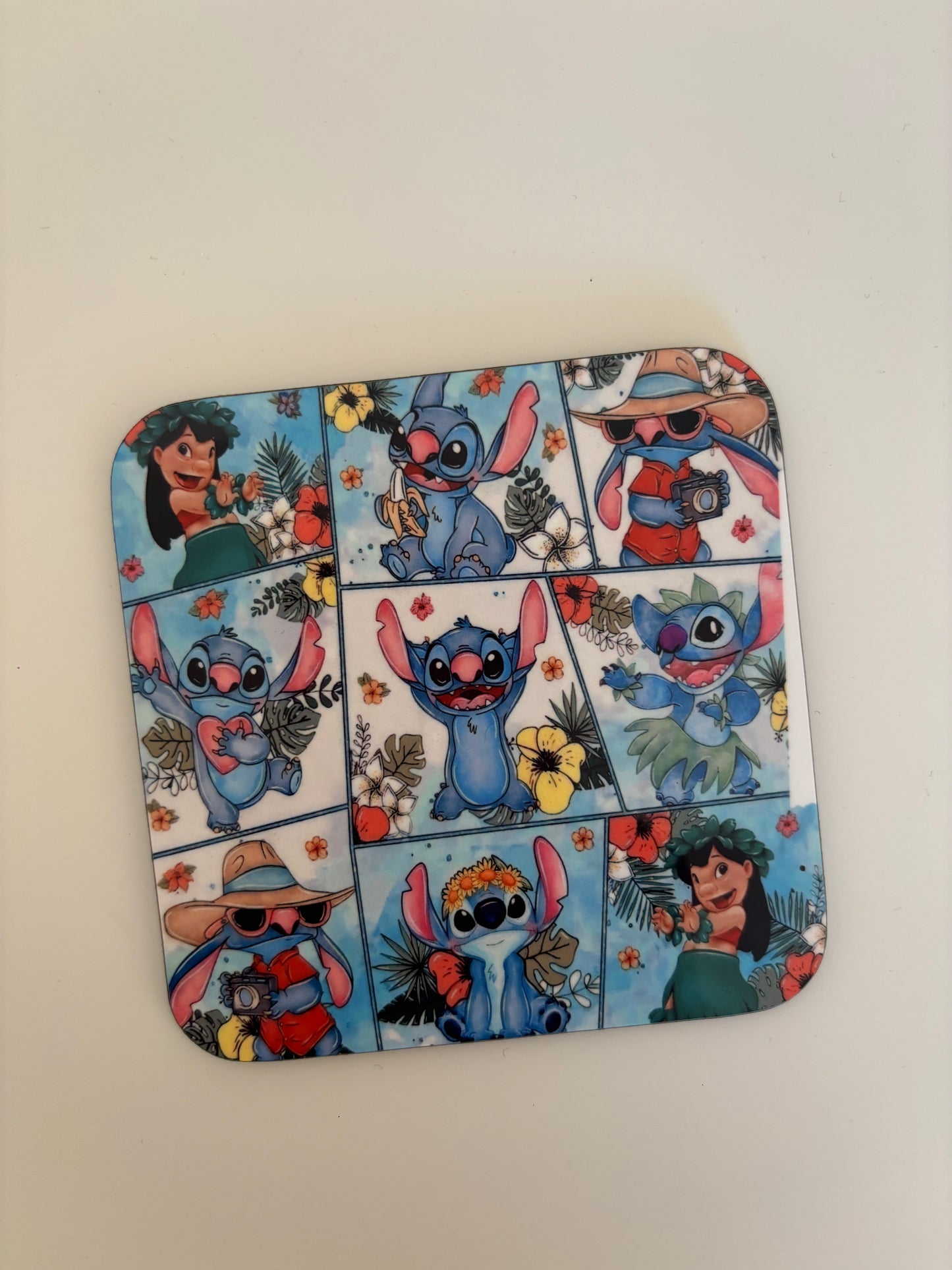 Stitch drinks coaster - seconds