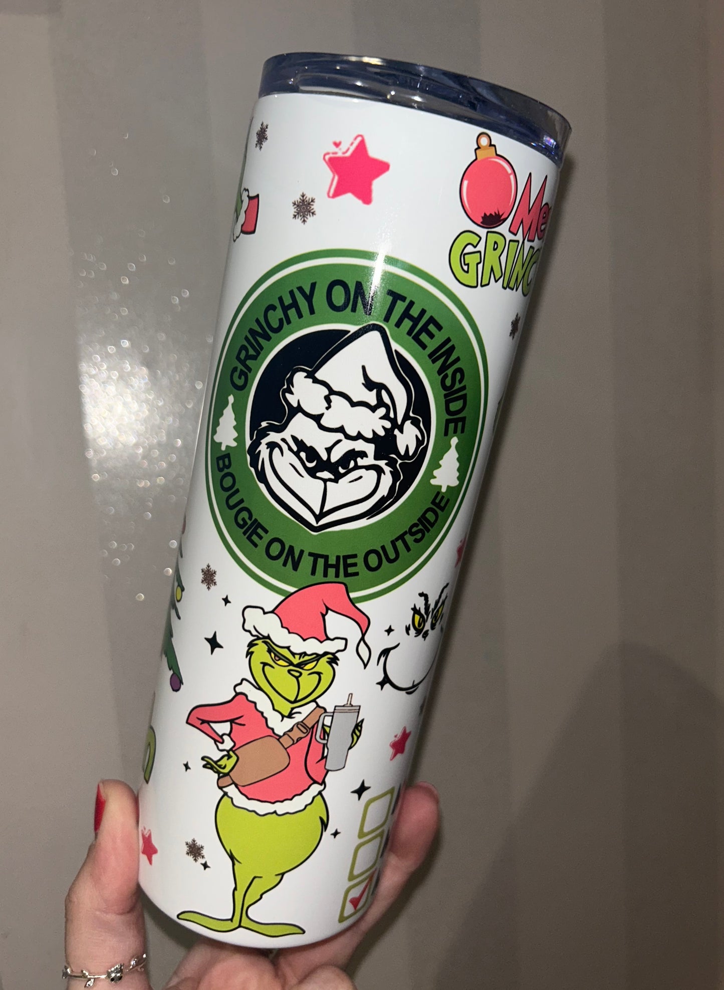 Grinch 20oz tumbler