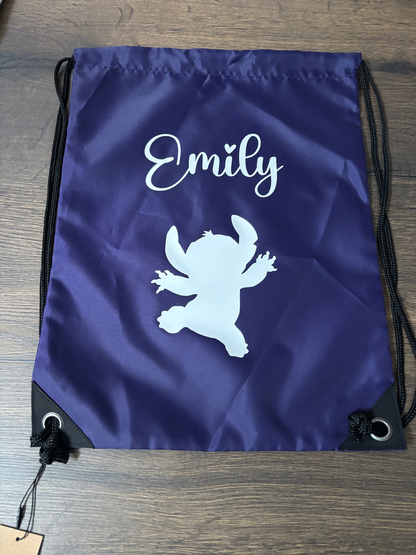 Personalised school PE bags